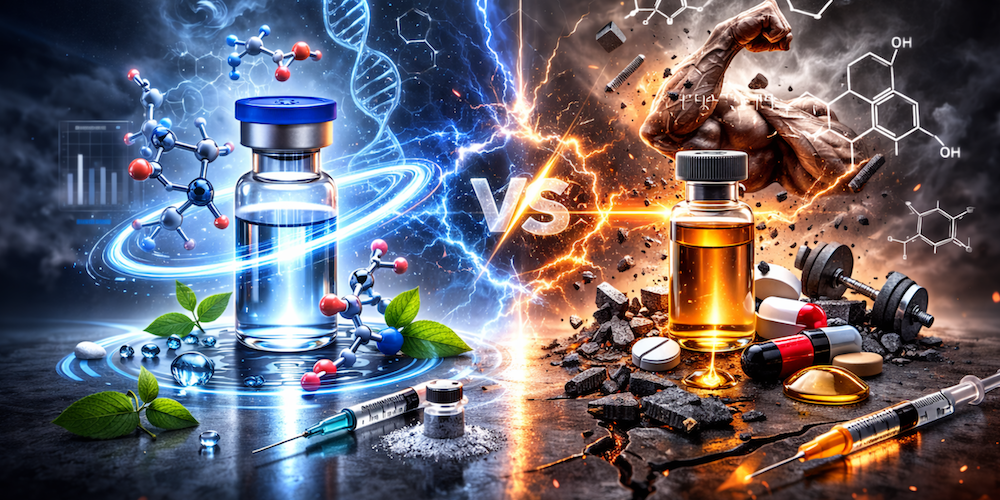 Peptides vs AAS – what’s the difference?